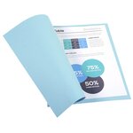 Paquet De 100 Chemises Forever® 170 100  Recyclé - 24x32cm - Bleu Clair - X 5 - Exacompta