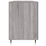 vidaXL Bureau sonoma gris 140x50x75 cm bois d'ingénierie