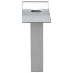 vidaXL Portail en maille de jardin Acier galvanisé 400 x 150 cm Gris