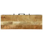 Buffet vidaXL 100x35x70 cm en bois massif brut de mangue