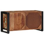 vidaXL Meuble TV 80x30x40 cm bois de récupération massif