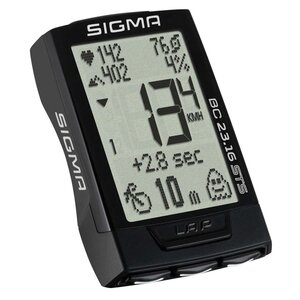 Sigma ordinateur de vélo bc 23.16 sts noir