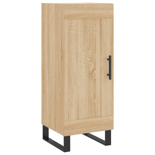 vidaXL Buffet Chêne sonoma 34 5x34x90 cm Bois d'ingénierie