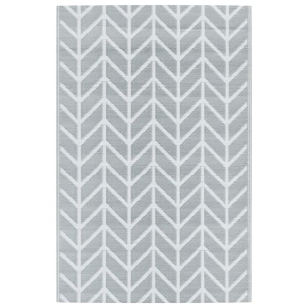 vidaXL Tapis d'extérieur Gris 190x290 cm PP
