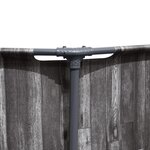 Piscine - BESTWAY Piscine hors sol ronde Steel Pro Max 366x100cm (effet bois)