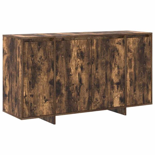 vidaXL Buffet Chêne fumé 135 x 41 x 69 cm Bois d'ingénierie