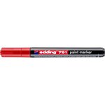 Marqueur Peinture 791 rouge 1-2 mm EDDING