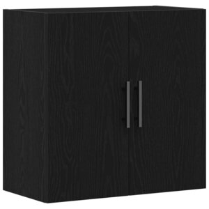 vidaXL Meuble mural Chêne noir 60 x 31 5 x 60 cm Bois d'ingénierie