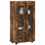 vidaXL Buffet Chêne fumé 55 5 x 29 x 100 cm Bois d'ingénierie