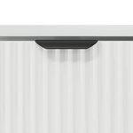 vidaXL Table basse Blanc 90 x 49 x 46 cm Bois d'ingénierie