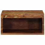 vidaXL Meubles TV muraux 2 Pièces bois massif de récupération