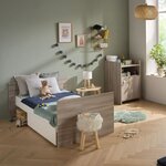 Lit bébé combiné - 120 x 60 cm - Evolutif en 90 x 190 cm