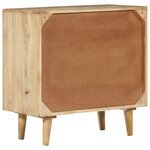 vidaXL Armoire à tiroirs 70x35x70 cm bois massif de manguier