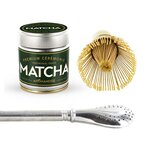 Coffret Découverte du thé Matcha + paille inox avec filtre