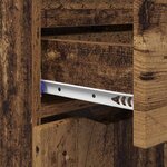 vidaXL Buffet Bois Ancien 100 x 30 x 65 6 Bois d'ingénierie