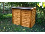 Coffre jardin en bois "Trocadero" - 1350L - 154 x 98 x 125 cm