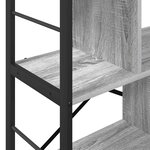 vidaXL Étagère Gris Sonoma 75 x 30 x 91 cm Bois d'ingénierie