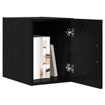vidaXL Armoire Murale Chêne noir 30 x 42 5 x 39 5 cm Bois d'ingénierie