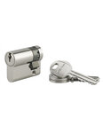 THIRARD - Demi cylindre HG5 UNIKEY (achetez-en plusieurs  ouvrez avec la même clé)  30x10mm  3 clés  nickel