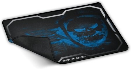 Tapis de souris Spirit of Gamer Smokey Skull - XL (Noir/Bleu)