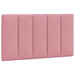 vidaXL Cadre de lit sans matelas Hanko rose 90x190 cm velours
