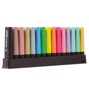 Surligneur BOSS ORIGINAL  set de table de 15 STABILO