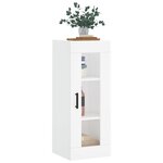 vidaXL Armoire murale blanc 34 5x34x90 cm