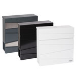 Boîte aux Lettres Individuelle avec Porte-journaux  Armor E6901  Blanc