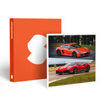 SMARTBOX - Coffret Cadeau Stage de pilotage multivolant : 2 tours en Porsche et 2 tours en Ferrari 488 GTB sur le circuit de Croix-en-Ternois - Sport & Aventure