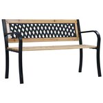 vidaXL Banc de jardin 120 cm Bois