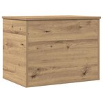 vidaXL Boîte de Rangement chêne artisanal 60 x 42 x 46 cm