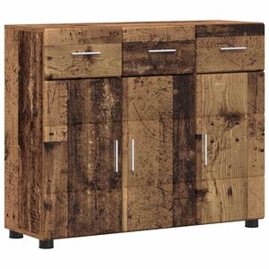 vidaXL Buffet FLORIN Bois ancien 88 5 x 30 5 x 73 cm Bois d'ingénierie