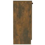 vidaXL Buffet Chêne fumé 60x30x70 cm Bois d'ingénierie