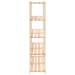 vidaXL Étagères de rangement à 5 niveaux 2Pièces 170x38x170 cm Pin 500 kg