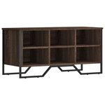 vidaXL Armoire à chaussures chêne marron 90x38x45 5 cm bois ingénierie