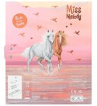 Journal intime rose avec code chevaux