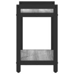 vidaXL Étagère Sonoma gris 40 x 30 x 50 cm Bois d'ingénierie