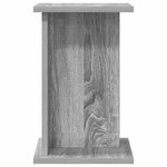 vidaXL Support de Plante Sonoma gris 25 x 25 5 x 40 5 cm