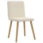 vidaXL Chaises à manger lot de 6 Lin