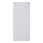 Paquet 100 Fiches Intercalaires Horizontales Unies Perforées Forever - 105x240mm - Blanc - X 12 - Exacompta