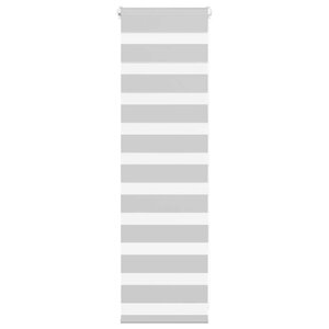 vidaXL Store zèbre gris clair largeur du tissu 40 9 cm polyester