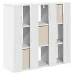 vidaXL Buffet Blanc 73 5 x 24 x 69 5 cm