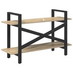 vidaXL Étagère Chêne Sonoma 100 x 33 5 x 64 cm Bois d'ingénierie