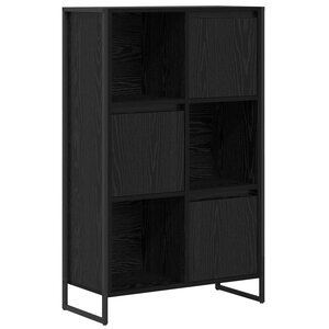 vidaXL Bibliothèque Chêne noir 68 x 30 x 108.5 cm Bois d'ingénierie
