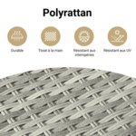 vidaXL Table de couverture de bouteille de propane gris clair