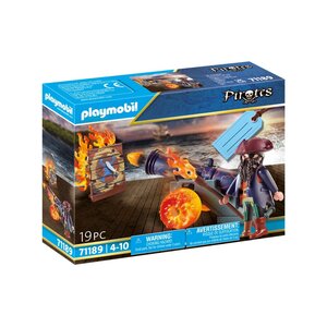 PLAYMOBIL 71189 - Pirates Pirate et canon de feu