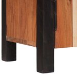 vidaXL Buffet Marron 70 x 30 x 75 cm Bois d'acacia massif