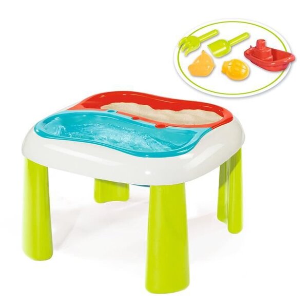 SMOBY Table Sable et Eau + Accessoires