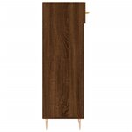 vidaXL Meuble à chaussures chêne marron 30x35x105 cm bois d'ingénierie