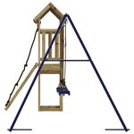 vidaXL Aire de jeux d'extérieur bois de pin imprégné